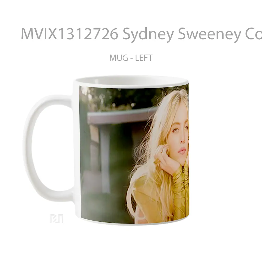 Mug Sydney Sweeney Cosmopolitan Gelas Keramik Unik - All-side / Desain