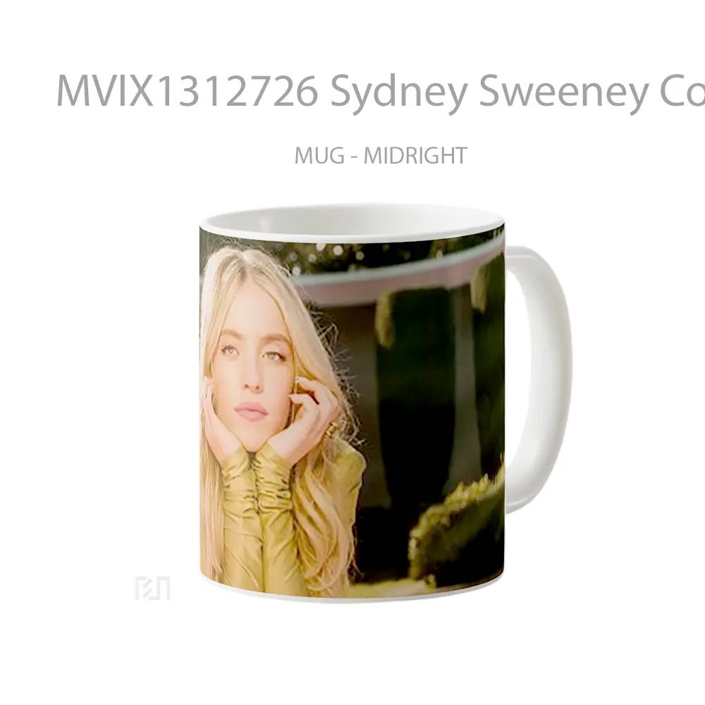 Mug Sydney Sweeney Cosmopolitan Gelas Keramik Unik - All-side / Desain