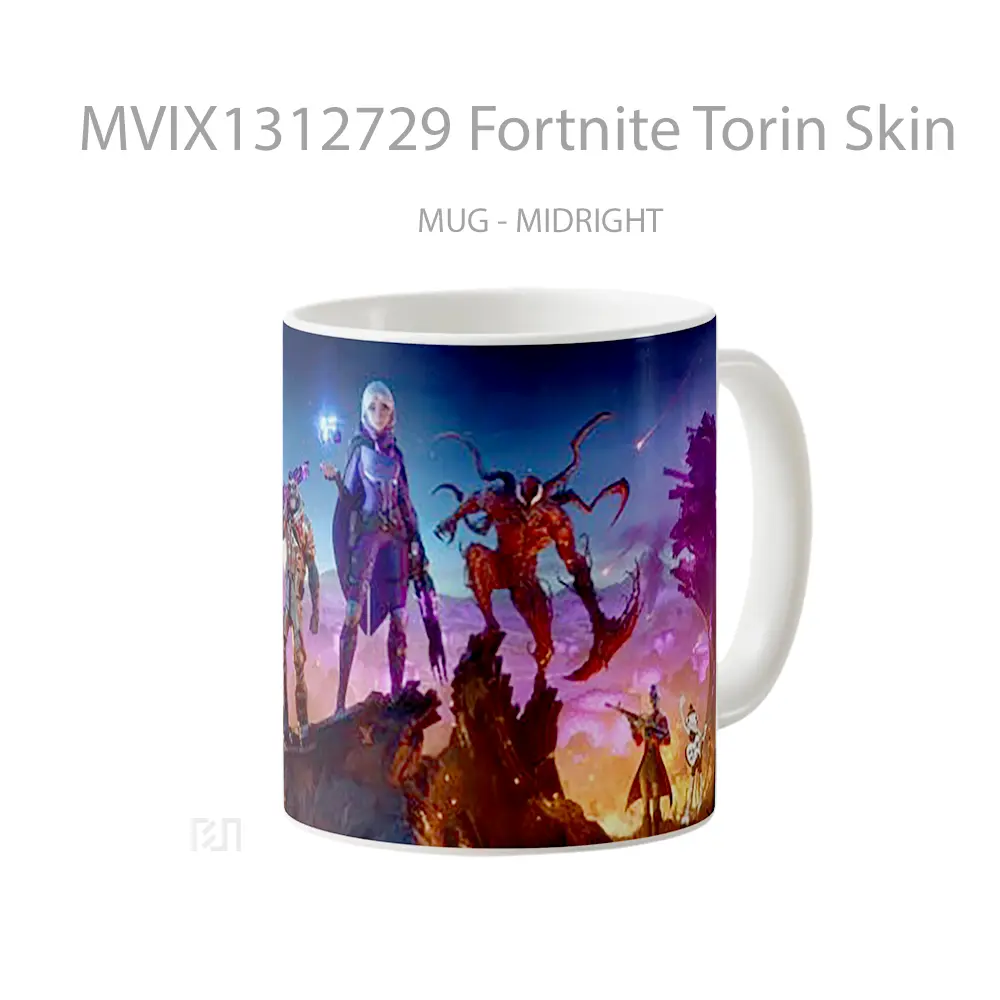 Mug Fortnite Torin Skin Cangkir Gamer - All-side / Desain