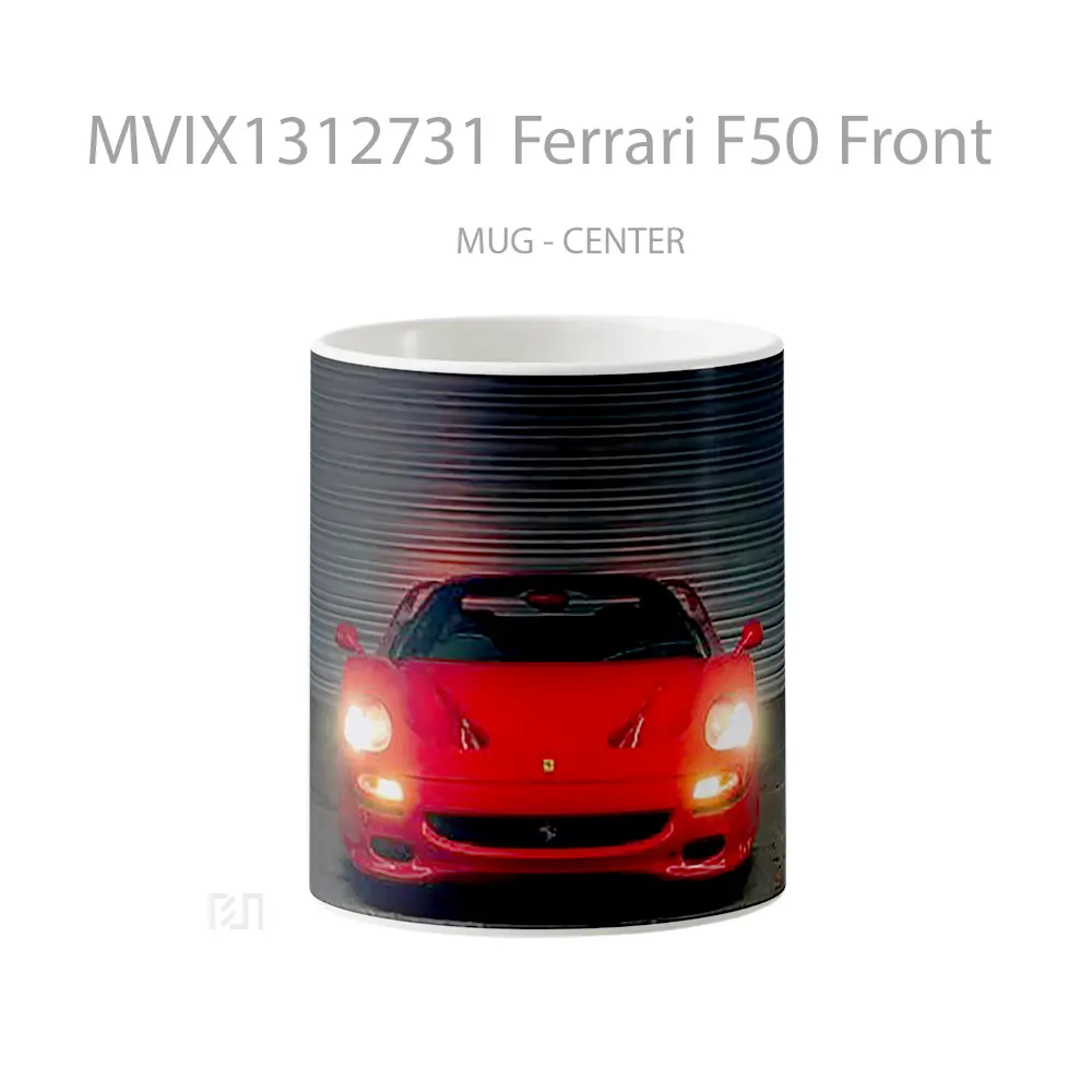Mug Ferrari F50 Front Cangkir Mobil