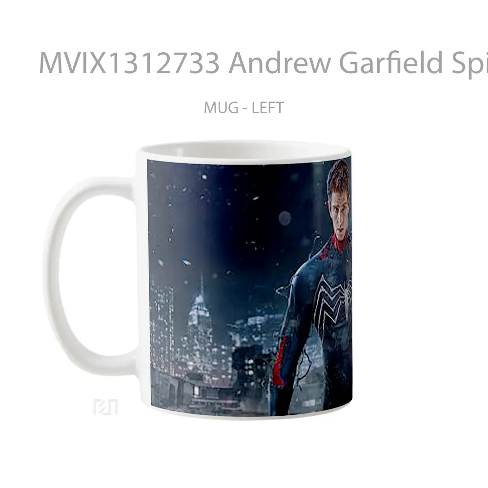 Mug Andrew Garfield Spider Man No Way Home Gelas Superhero - All-side / Desain