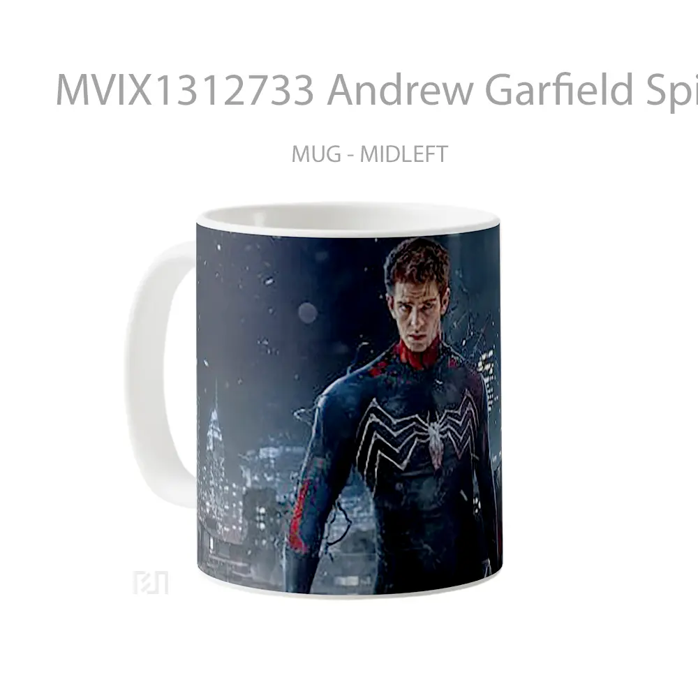 Mug Andrew Garfield Spider Man No Way Home Gelas Superhero - All-side / Desain
