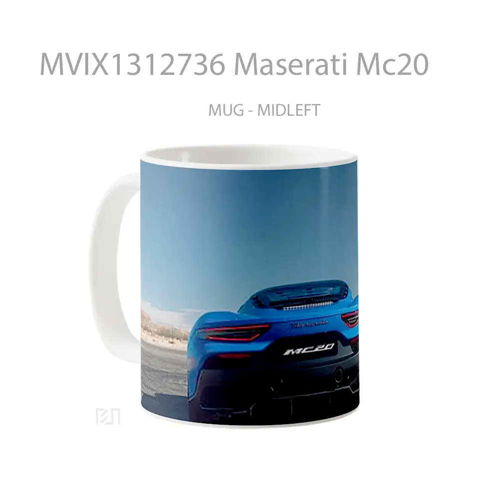 Mug Maserati Mc20 Gelas Keramik Unik - All-side / Desain
