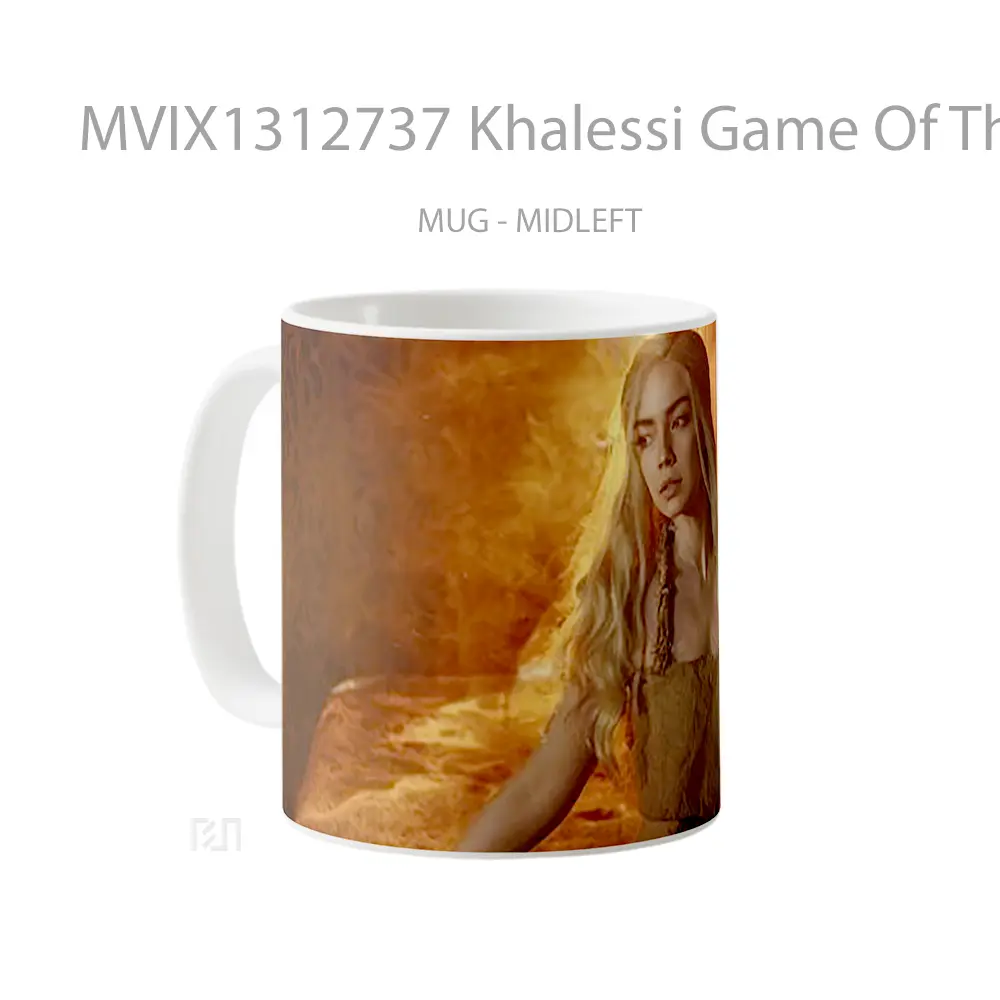 Mug Khalessi Game Of Thrones Cosplay Cangkir Gamer - All-side / Desain