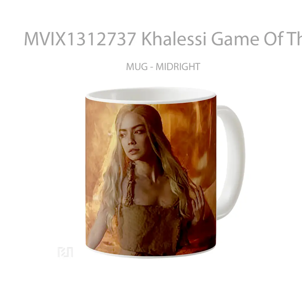 Mug Khalessi Game Of Thrones Cosplay Cangkir Gamer - All-side / Desain