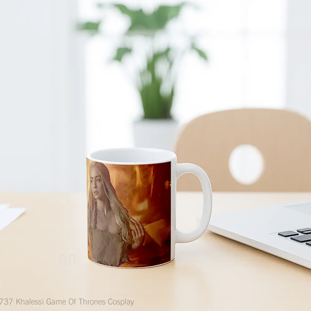 Mug Khalessi Game Of Thrones Cosplay Cangkir Gamer - All-side / Desain