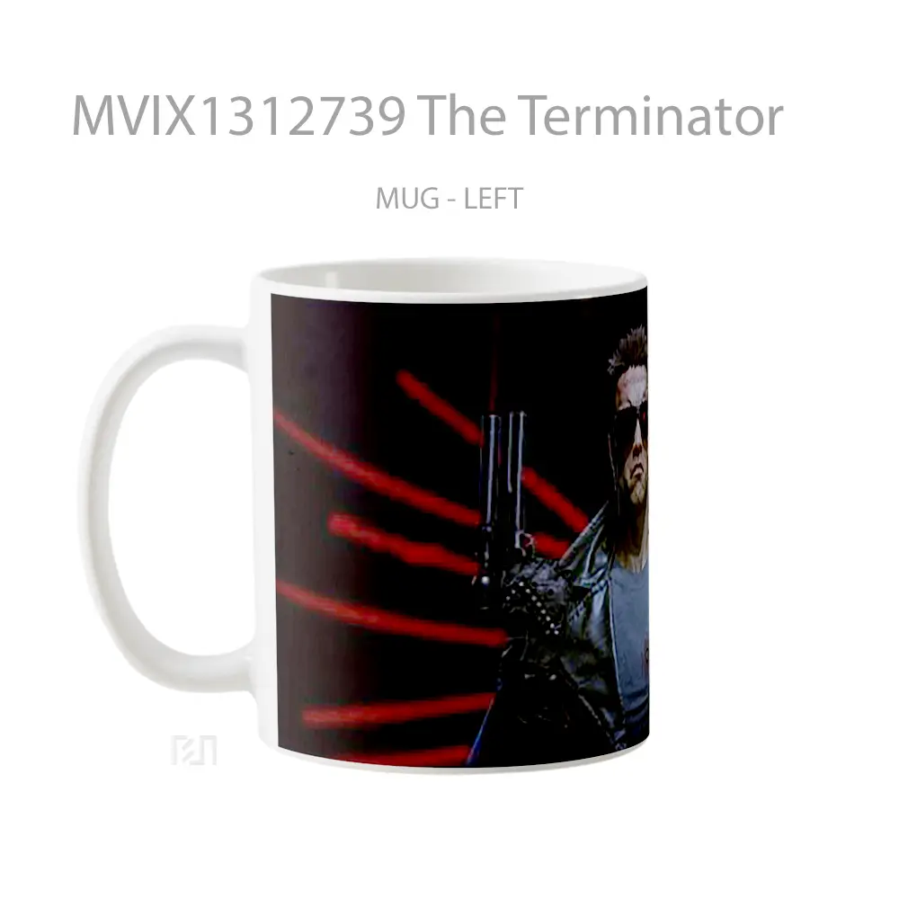 Mug The Terminator Gelas Film - All-side / Desain