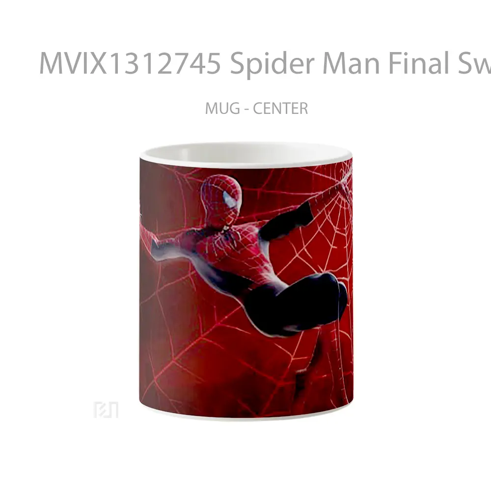 Mug Spider Man Final Swing Gelas Superhero