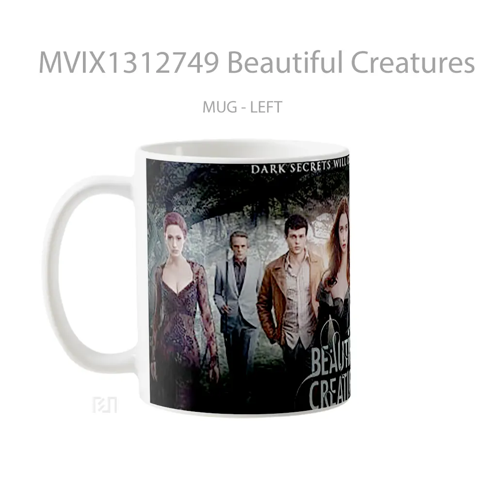 Mug Beautiful Creatures Gelas Keramik Unik - All-side / Desain