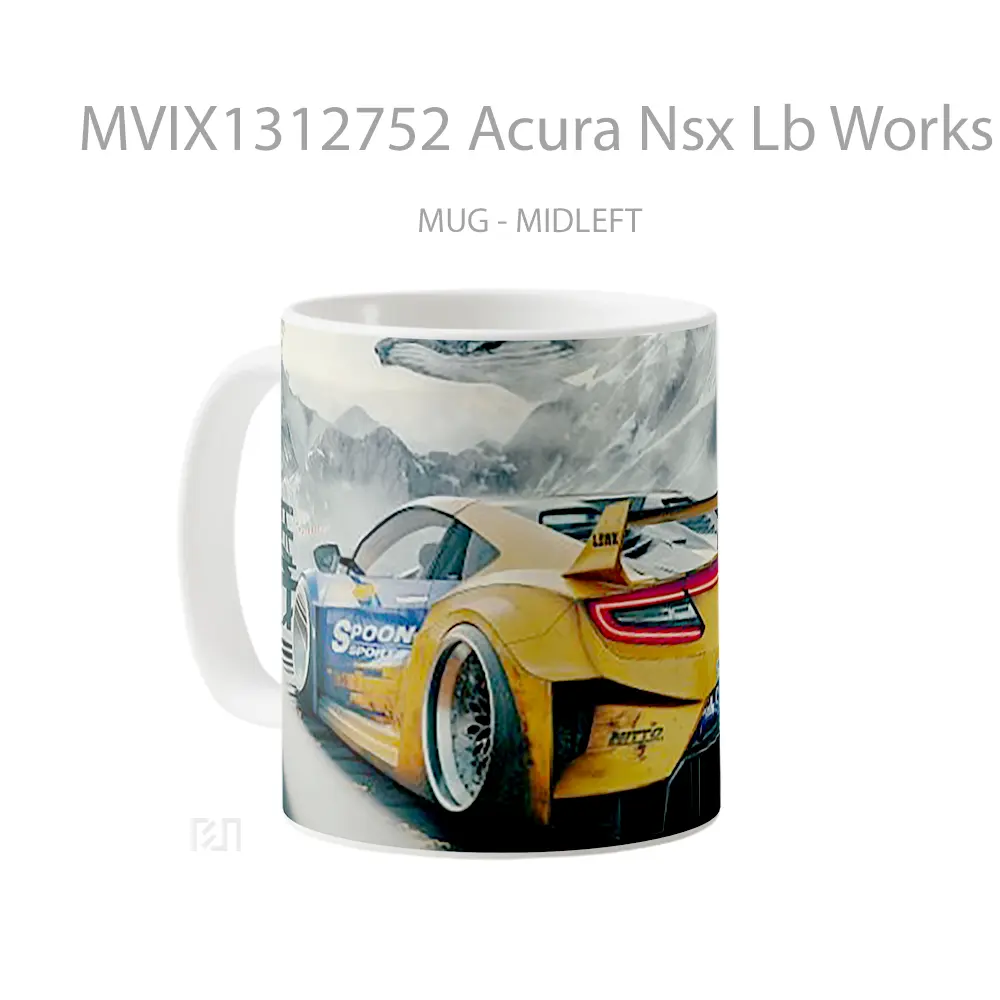 Mug Acura Nsx Lb Works Gelas Keramik Unik - All-side / Desain