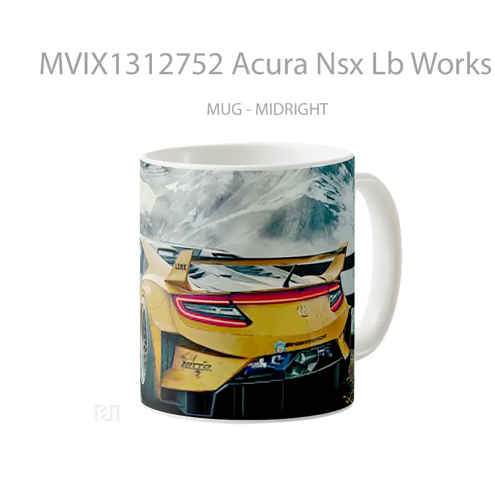 Mug Acura Nsx Lb Works Gelas Keramik Unik - All-side / Desain