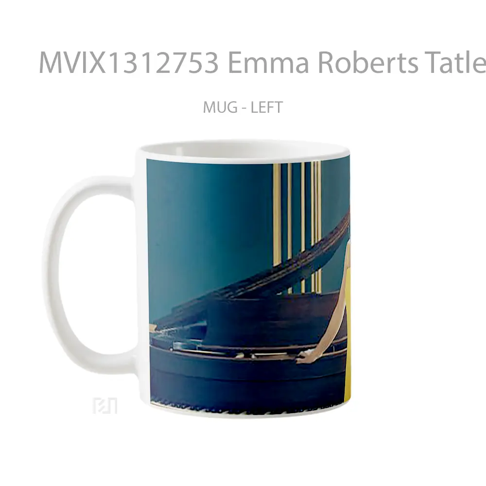 Mug Emma Roberts Tatler March Gelas Keramik Unik - All-side / Desain