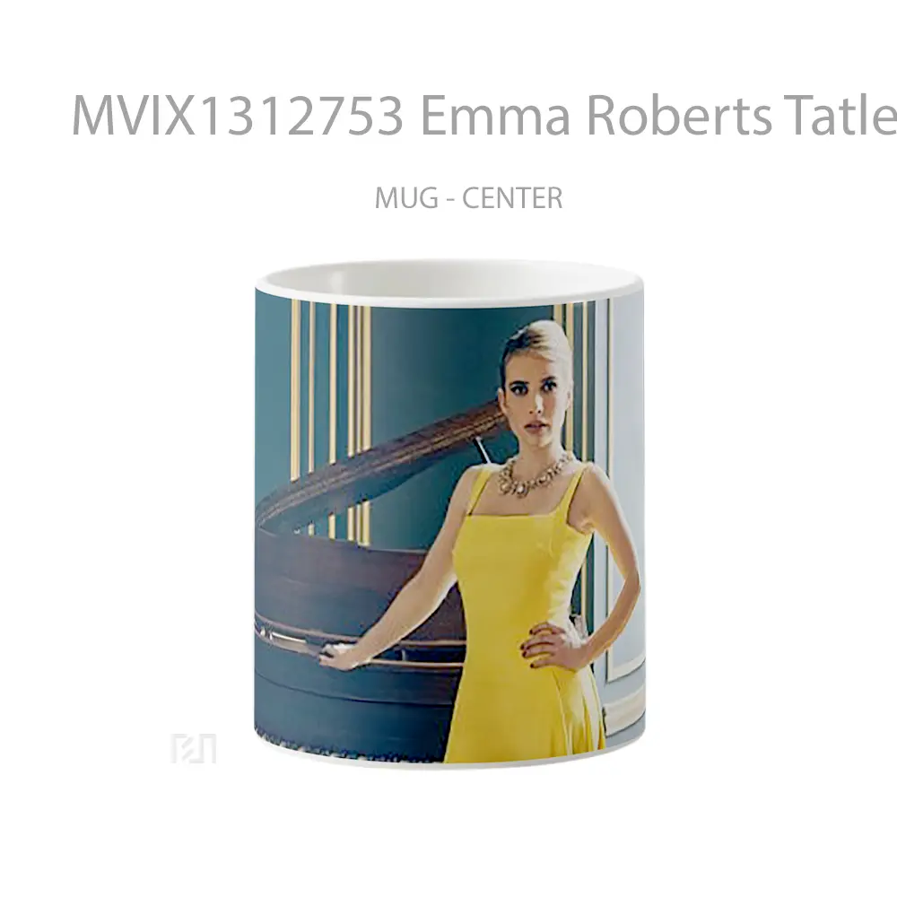 Mug Emma Roberts Tatler March Gelas Keramik Unik