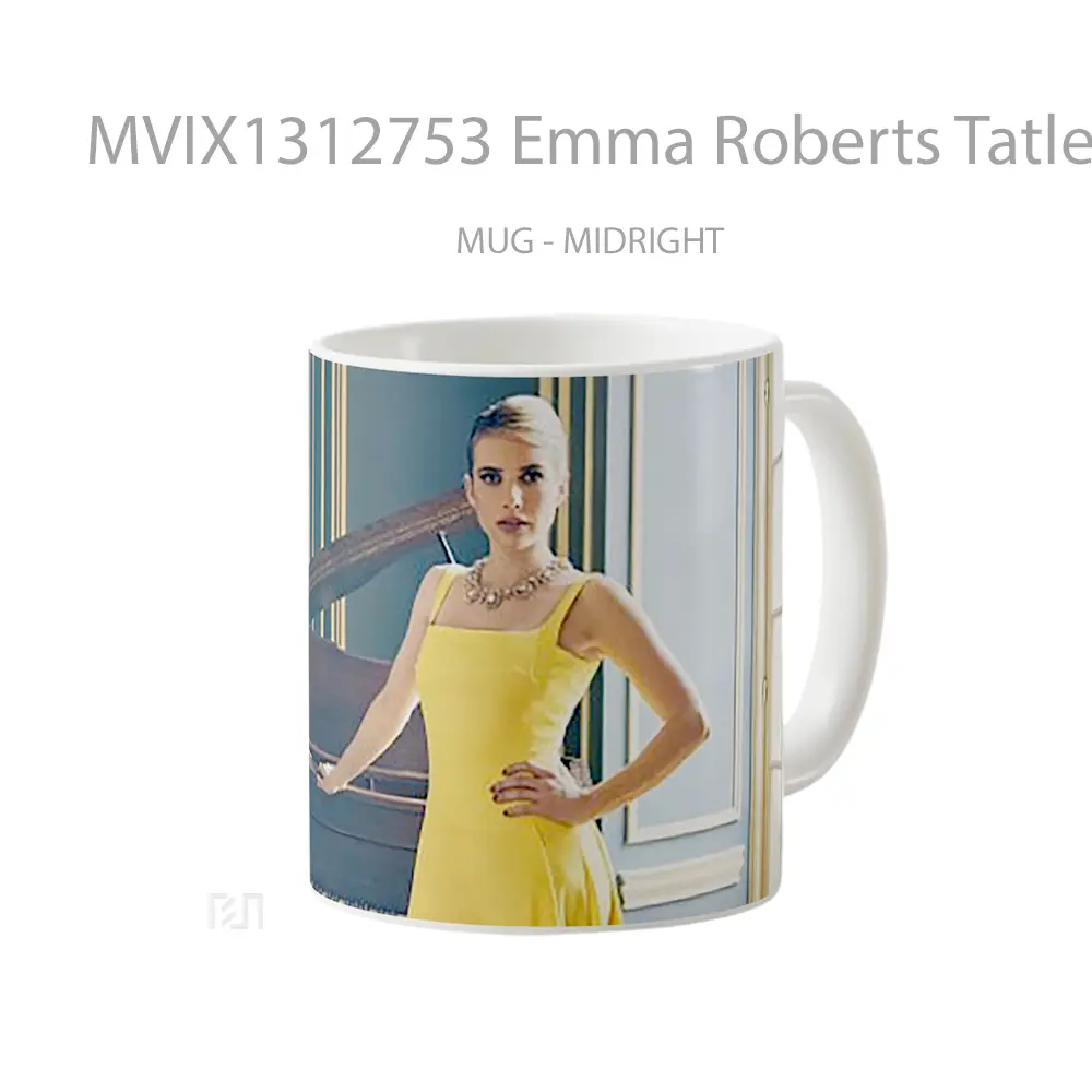 Mug Emma Roberts Tatler March Gelas Keramik Unik - All-side / Desain