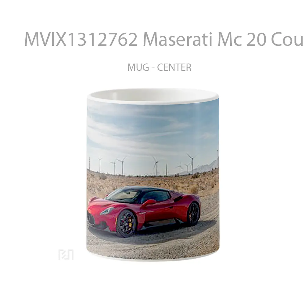Mug Maserati Mc 20 Coupe Red Gelas Keramik Unik