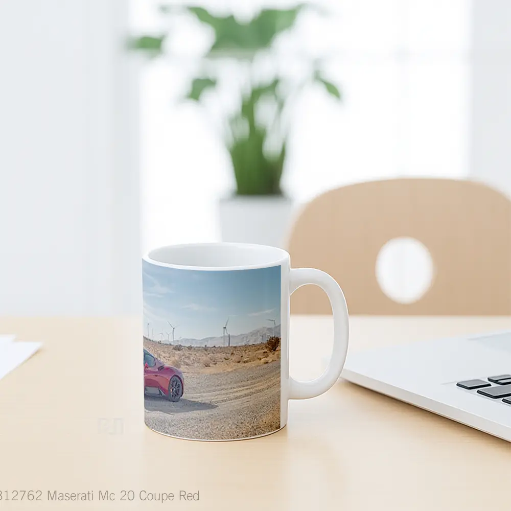 Mug Maserati Mc 20 Coupe Red Gelas Keramik Unik - All-side / Desain