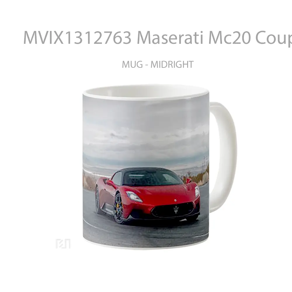 Mug Maserati Mc20 Coupe 2022 Gelas Keramik Unik - All-side / Desain