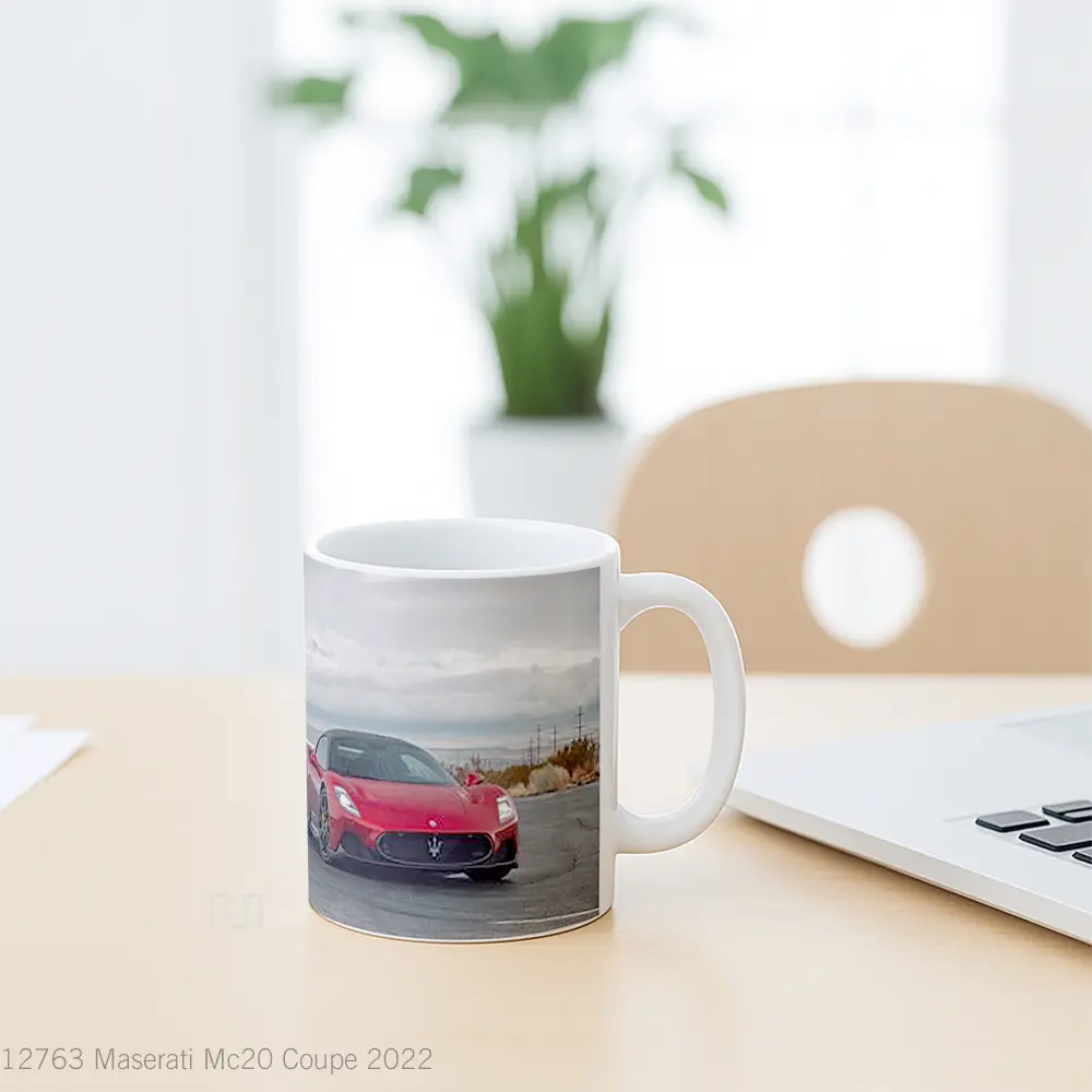 Mug Maserati Mc20 Coupe 2022 Gelas Keramik Unik - All-side / Desain