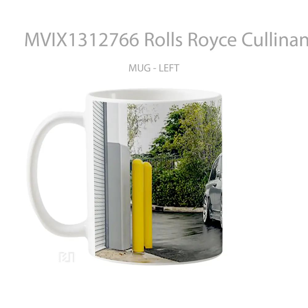 Mug Rolls Royce Cullinan Vossen Wheels Cangkir Mobil - All-side / Desain