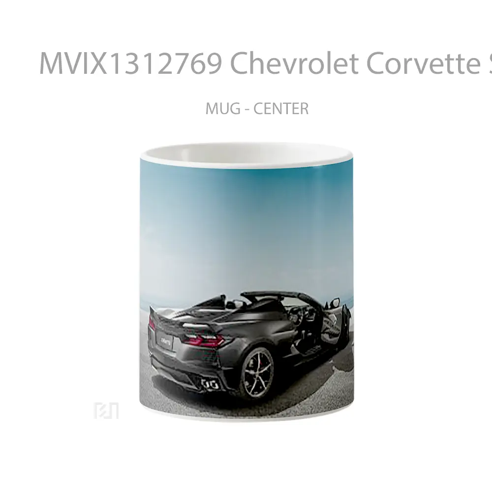Mug Chevrolet Corvette Stingray Convertible Cangkir Mobil