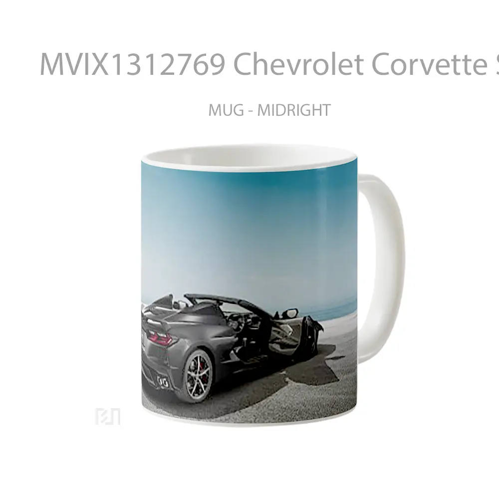 Mug Chevrolet Corvette Stingray Convertible Cangkir Mobil - All-side / Desain