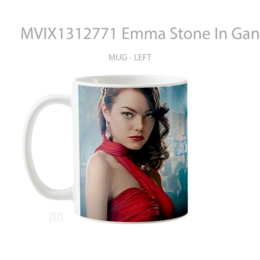 Mug Emma Stone In Gangster Squad Gelas Selebriti - All-side / Desain
