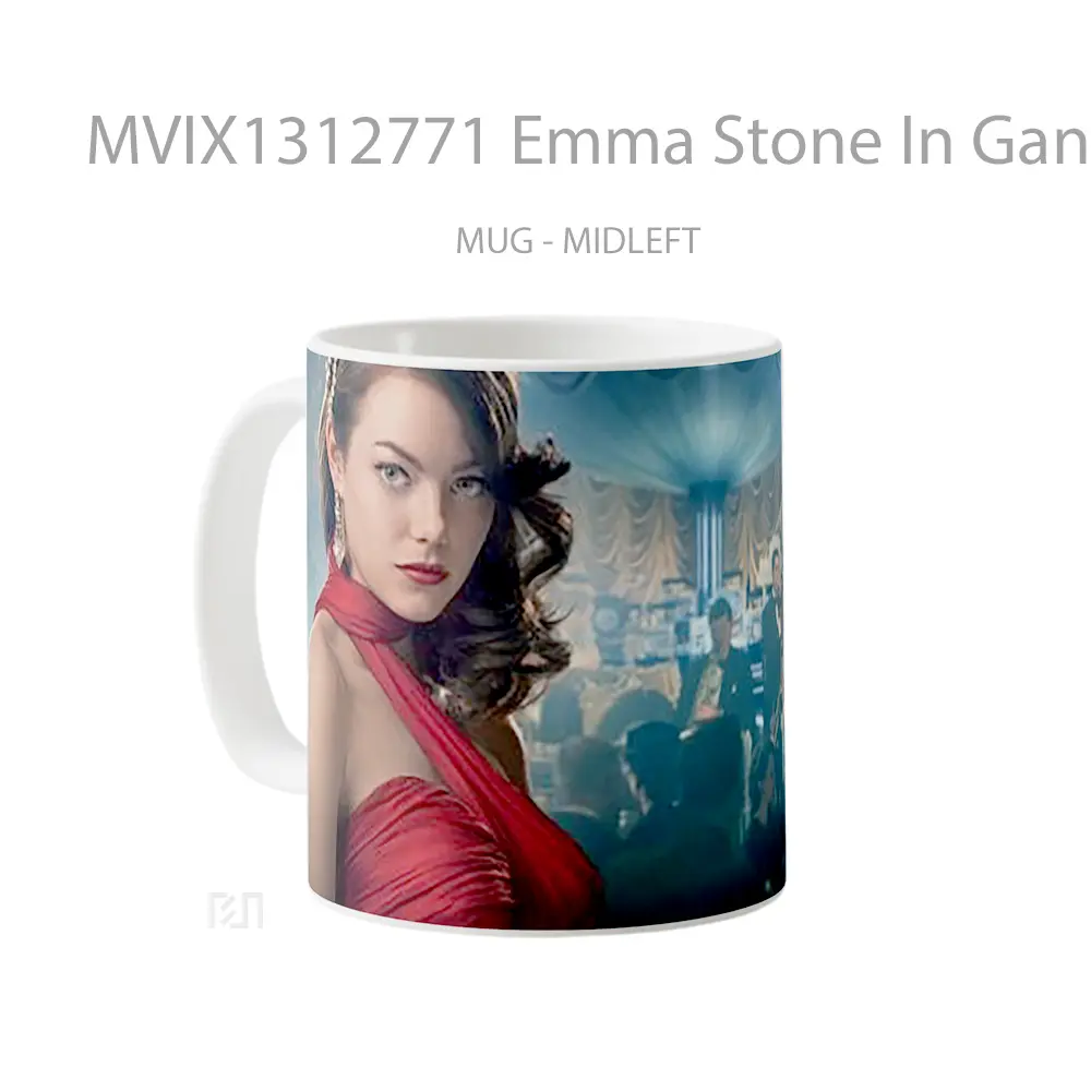 Mug Emma Stone In Gangster Squad Gelas Selebriti - All-side / Desain