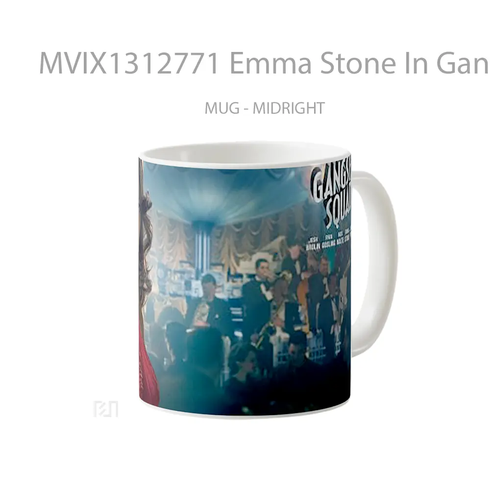 Mug Emma Stone In Gangster Squad Gelas Selebriti - All-side / Desain
