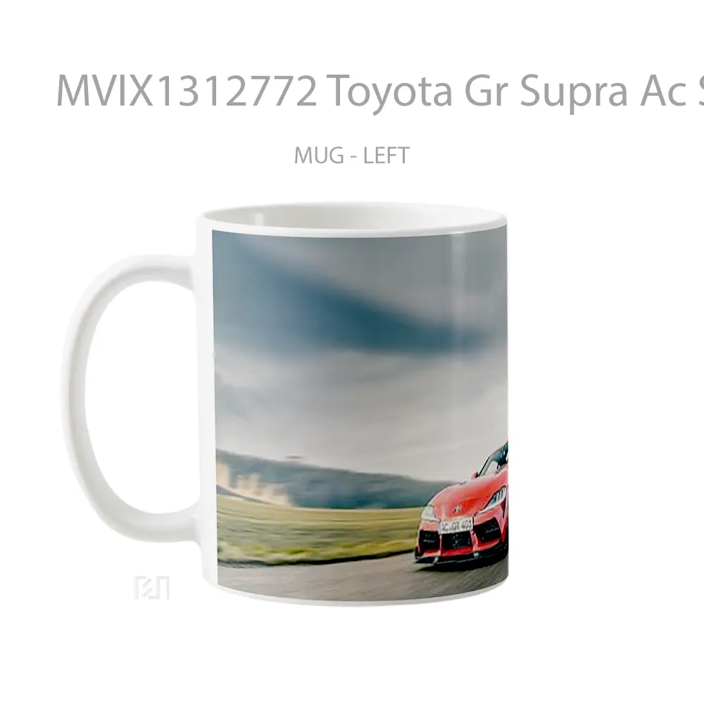 Mug Toyota Gr Supra Ac Schnitzer Cangkir Mobil - All-side / Desain