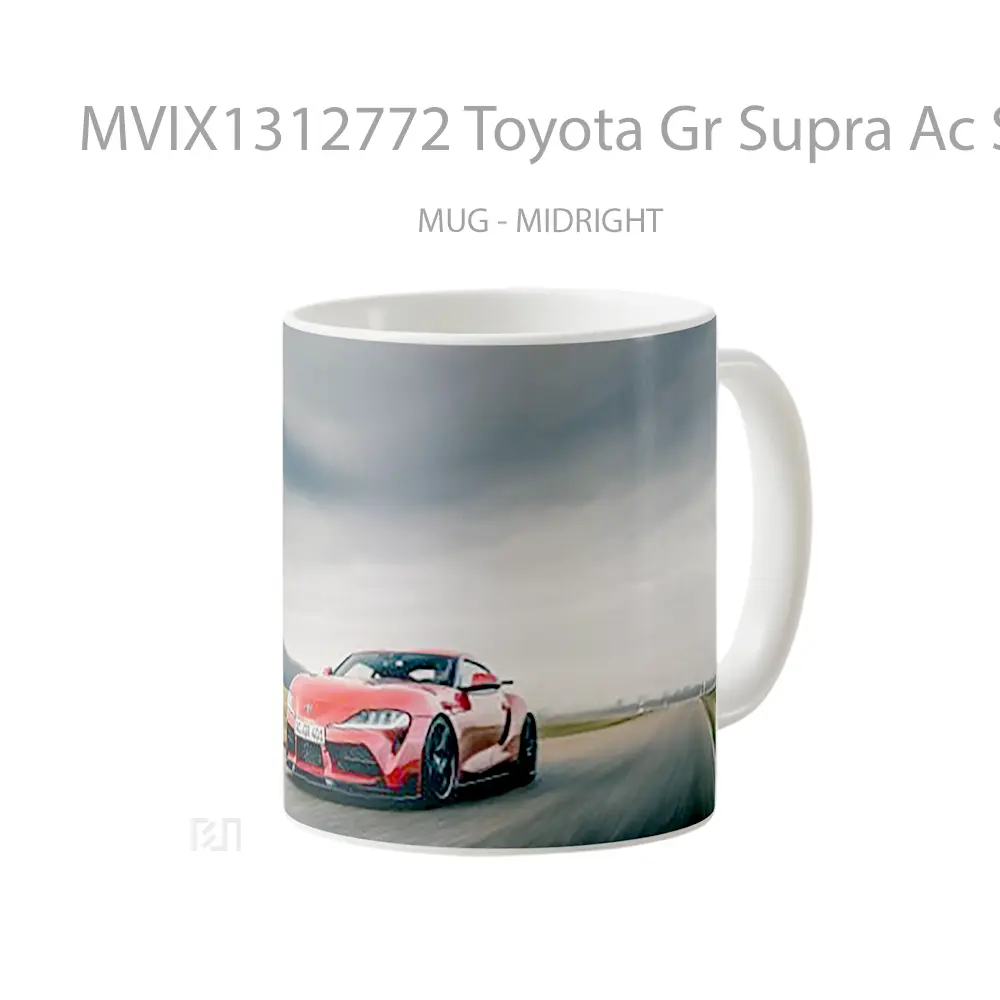 Mug Toyota Gr Supra Ac Schnitzer Cangkir Mobil - All-side / Desain