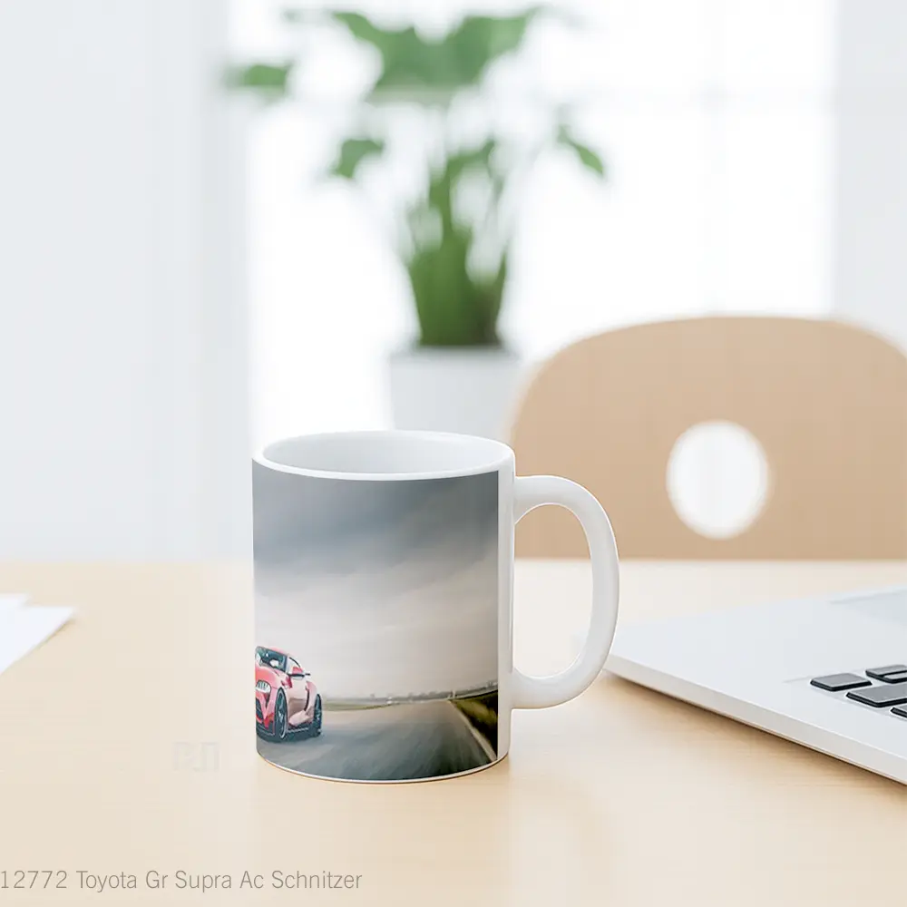 Mug Toyota Gr Supra Ac Schnitzer Cangkir Mobil - All-side / Desain