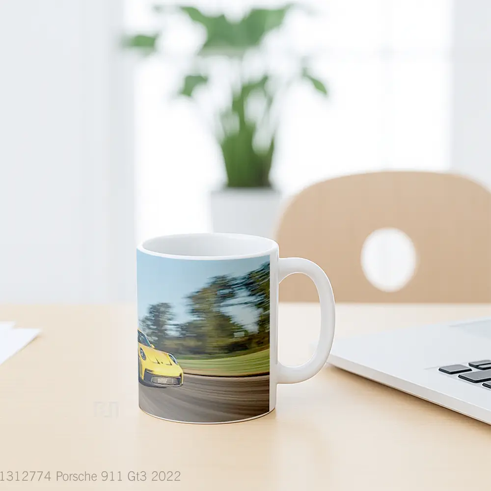 Mug Porsche 911 Gt3 2022 Cangkir Mobil - All-side / Desain