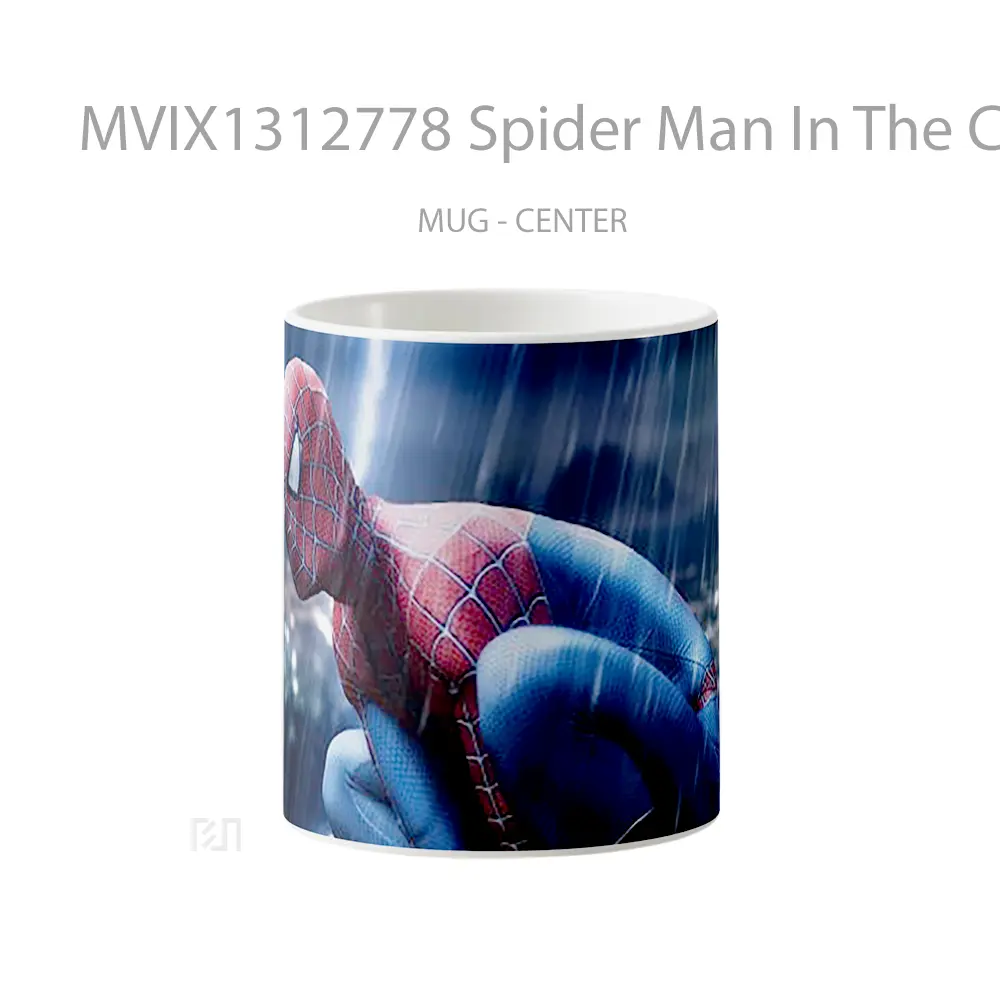 Mug Spider Man In The City Cosplay Gelas Superhero