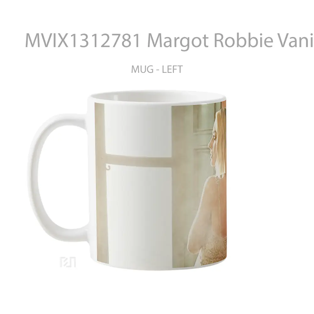 Mug Margot Robbie Vanity Magazine Gelas Keramik Unik - All-side / Desain