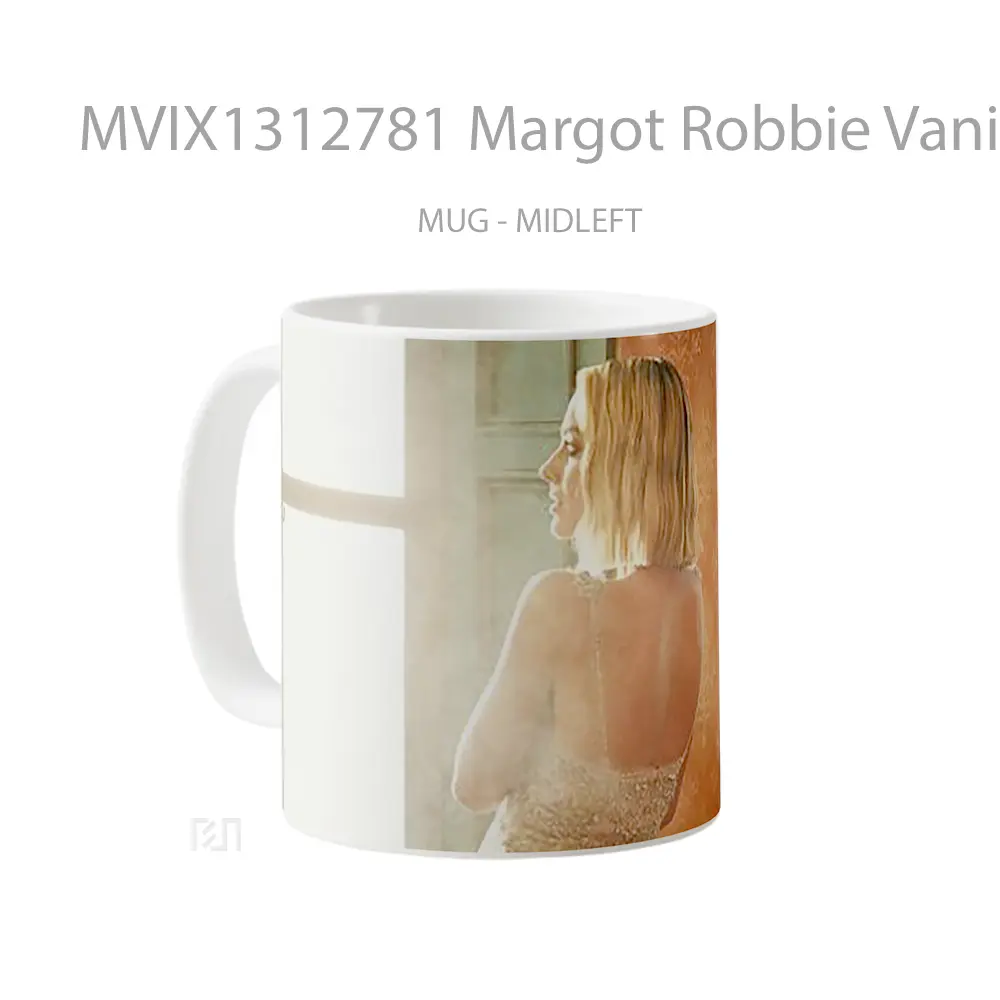 Mug Margot Robbie Vanity Magazine Gelas Keramik Unik - All-side / Desain