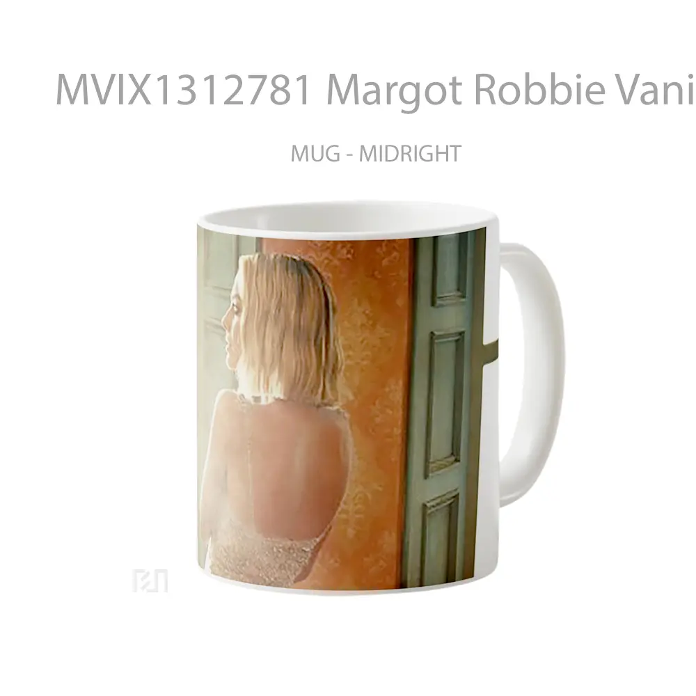 Mug Margot Robbie Vanity Magazine Gelas Keramik Unik - All-side / Desain