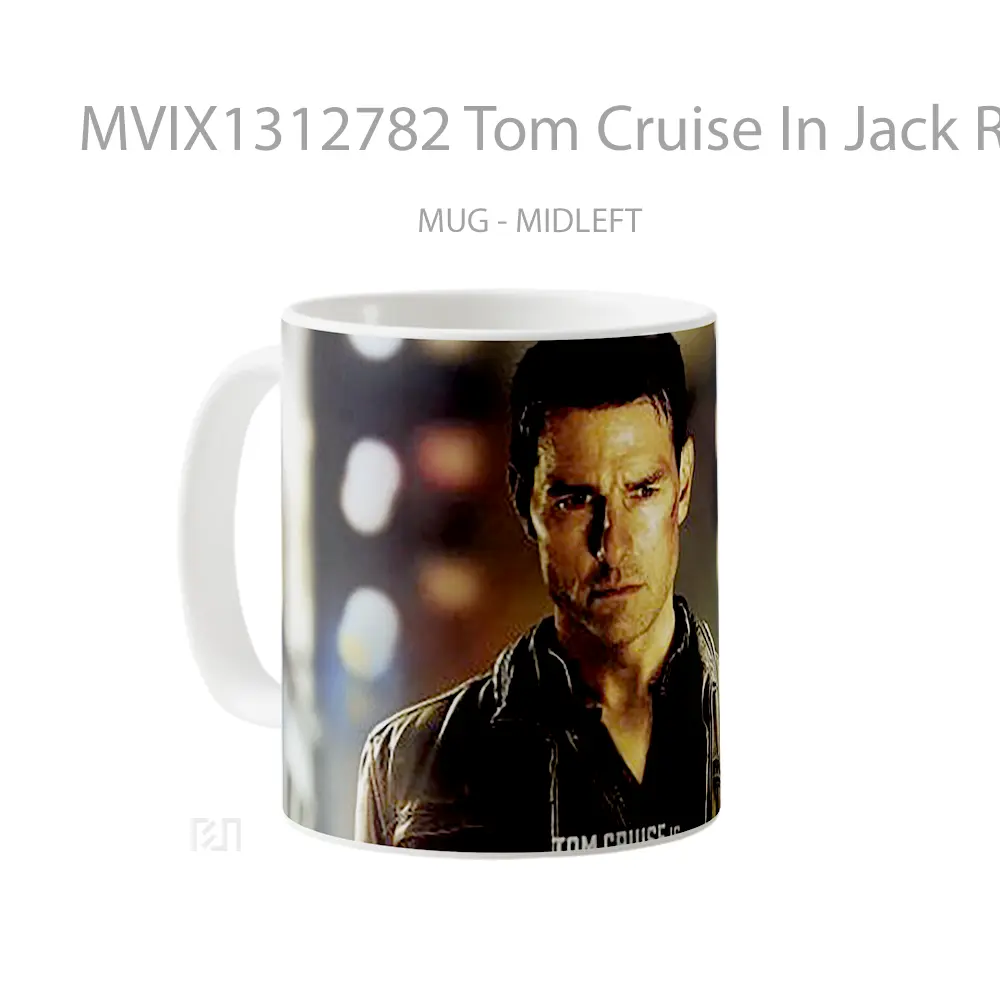 Mug Tom Cruise In Jack Reacher Gelas Keramik Unik - All-side / Desain