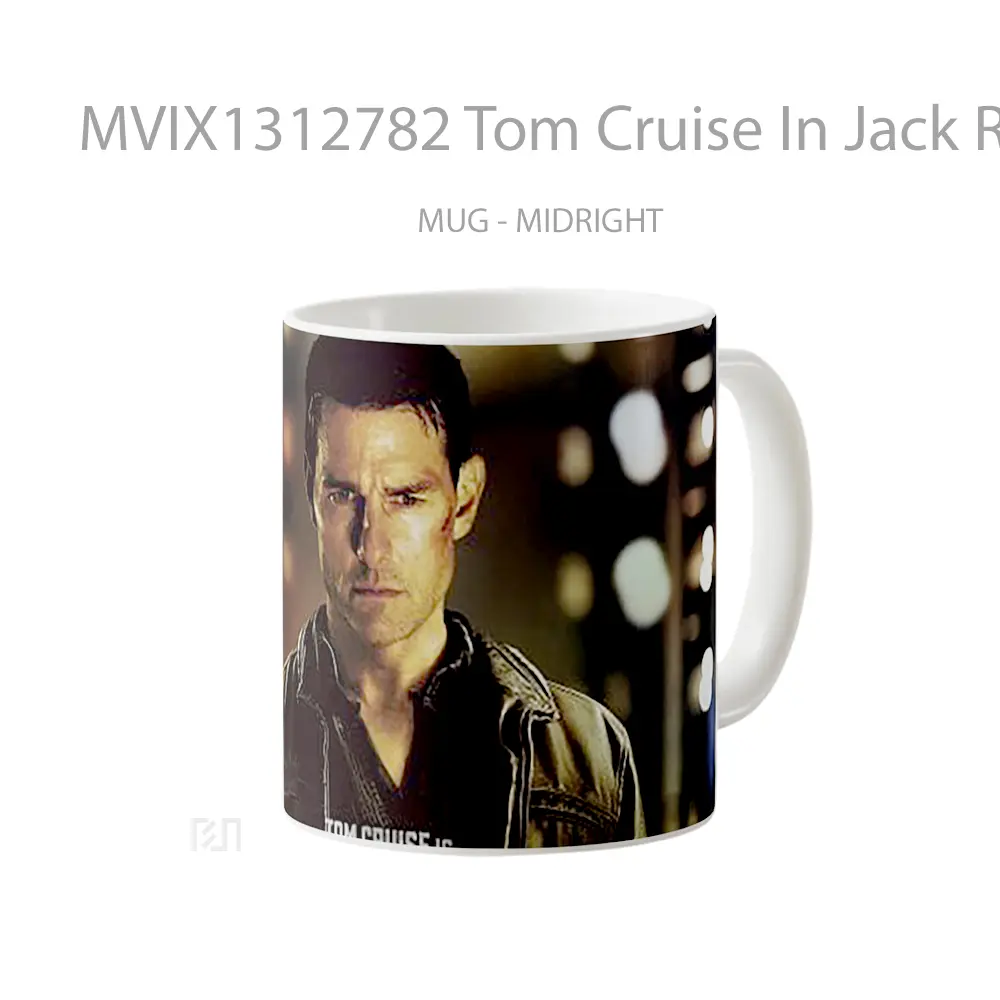 Mug Tom Cruise In Jack Reacher Gelas Keramik Unik - All-side / Desain