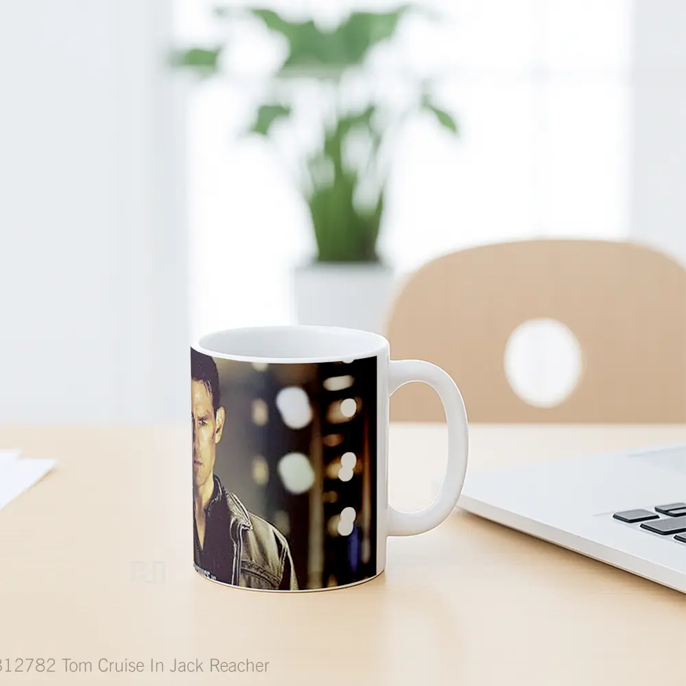 Mug Tom Cruise In Jack Reacher Gelas Keramik Unik - All-side / Desain