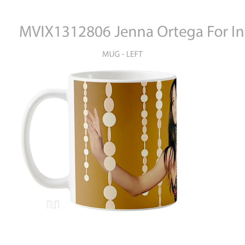 Mug Jenna Ortega For Instyle Magazine Gelas Keramik Unik - All-side / Desain