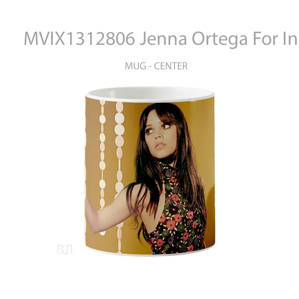 Mug Jenna Ortega For Instyle Magazine Gelas Keramik Unik