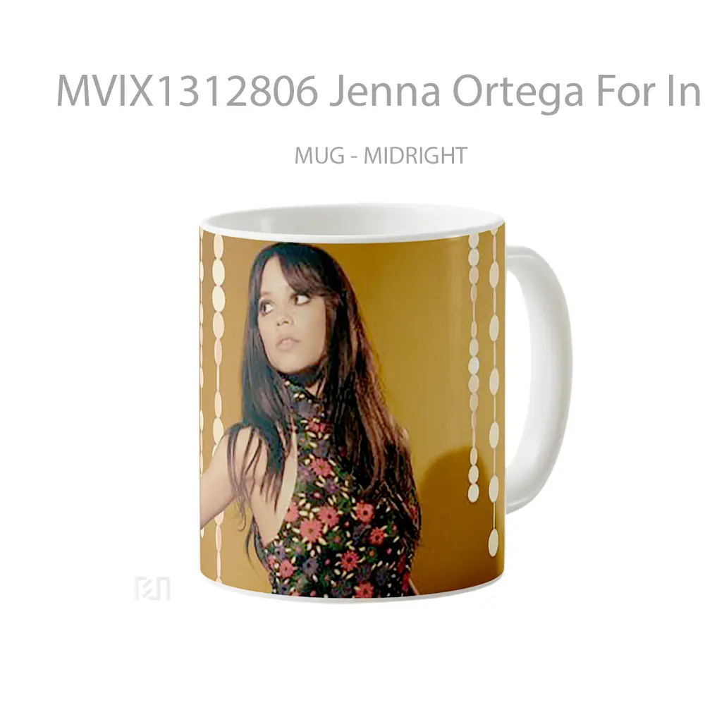 Mug Jenna Ortega For Instyle Magazine Gelas Keramik Unik - All-side / Desain