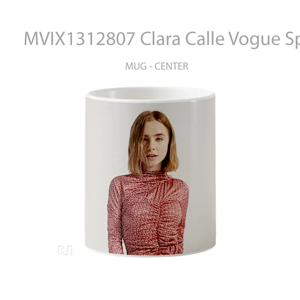 Mug Clara Calle Vogue Spain Gelas Keramik Unik