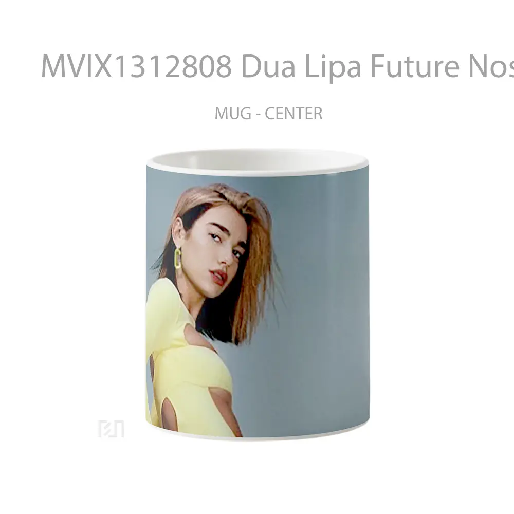 Mug Dua Lipa Future Nostalgia Gelas Selebriti