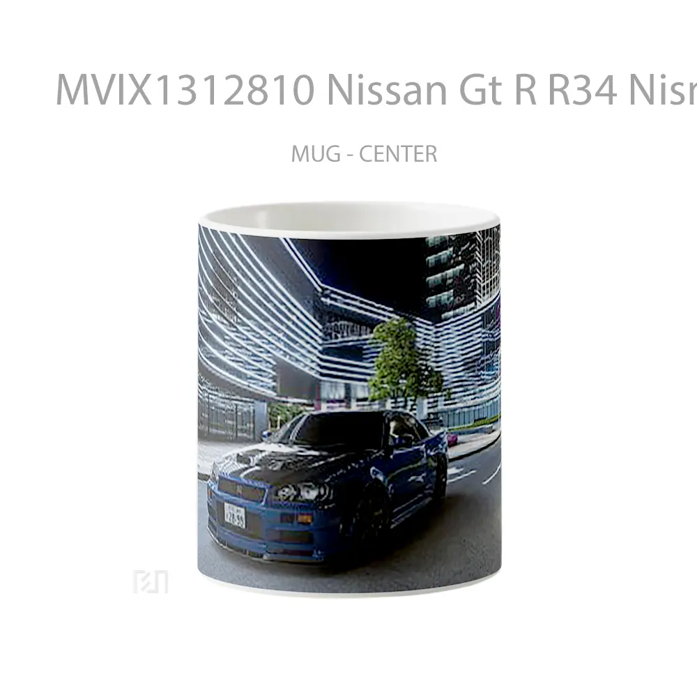 Mug Nissan Gt R R34 Nismo S Tune Cangkir Mobil