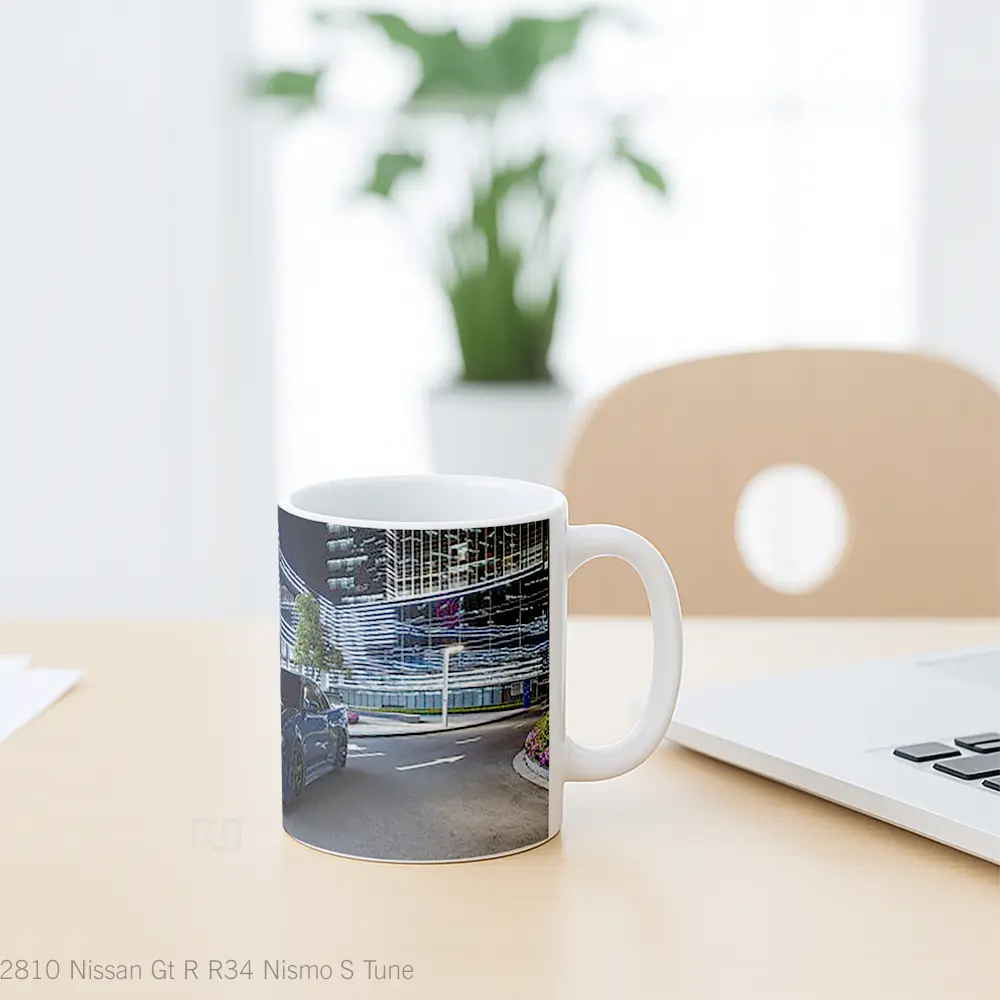 Mug Nissan Gt R R34 Nismo S Tune Cangkir Mobil - All-side / Desain