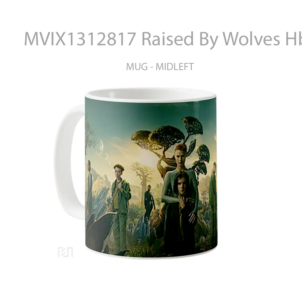 Mug Raised By Wolves Hbo Gelas Hewan Lucu - All-side / Desain