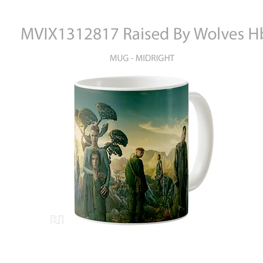 Mug Raised By Wolves Hbo Gelas Hewan Lucu - All-side / Desain