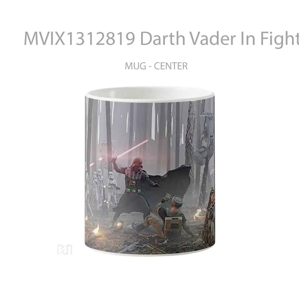 Mug Darth Vader In Fight Gelas Star Wars