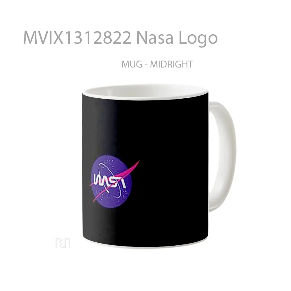 Mug Nasa Logo Gelas Keramik Unik - All-side / Desain